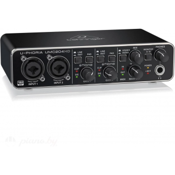 Аудиоинтерфейс BEHRINGER UMC204HD