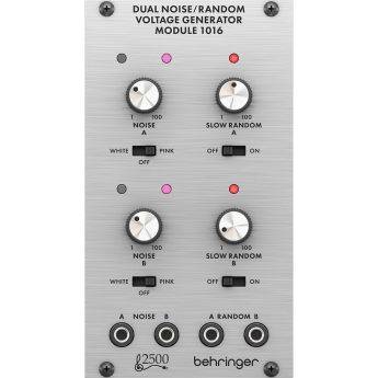 Генератор шума и произвольного напряжения BEHRINGER 1016 DUAL NOISE / RANDOM VOLTAGE GENERATOR MODUL
