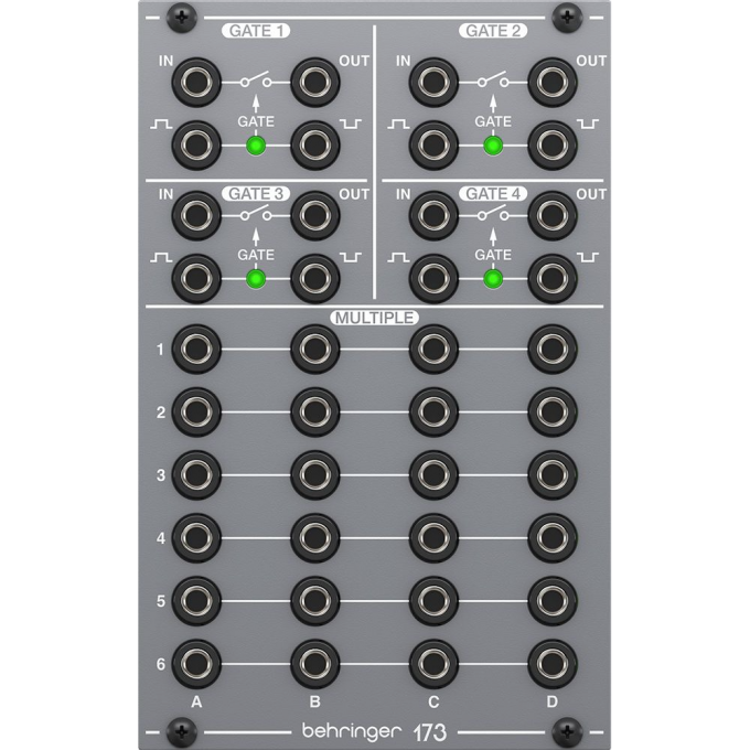 Гейт и сплиттер BEHRINGER 173 QUAD GATE/MULTIPLES A127482