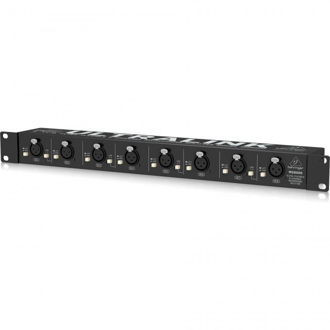 Микрофонный сплиттер BEHRINGER ULTRALINK MS8000 8-канальный A063309