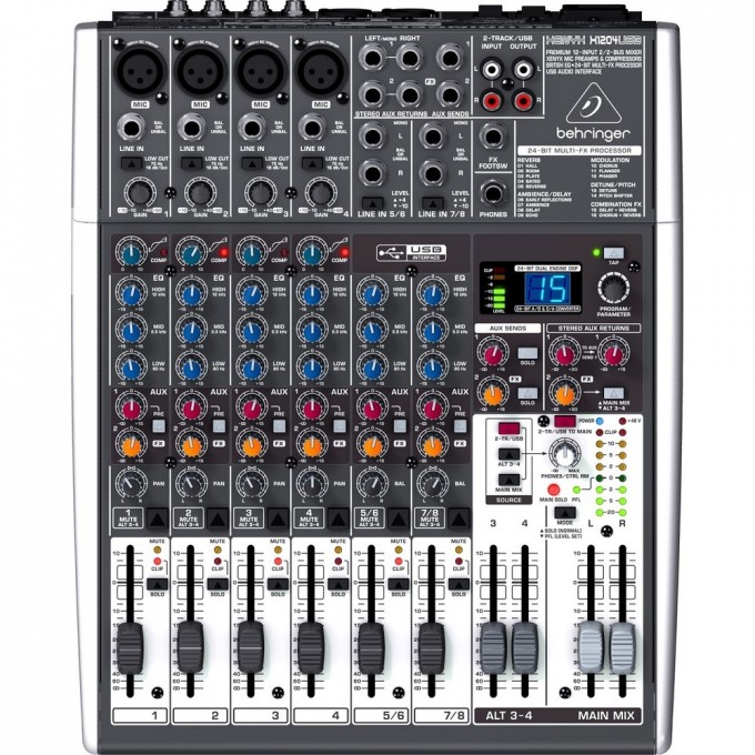 Микшер BEHRINGER XENYX X1204USB A041979