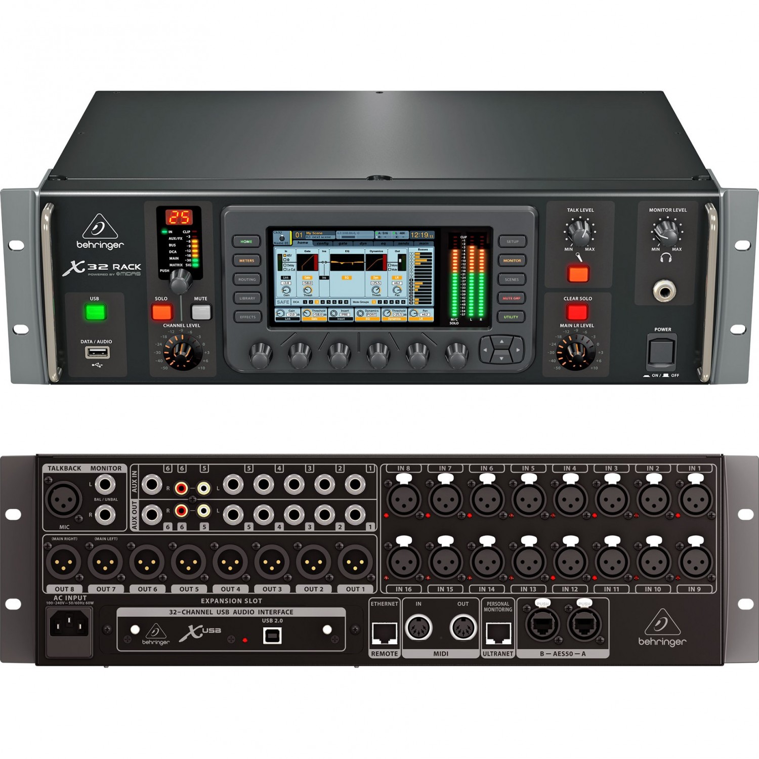 BEHRINGER X32 RACK A049194. Купить Микшерный пульт на Официальном Сайте ...