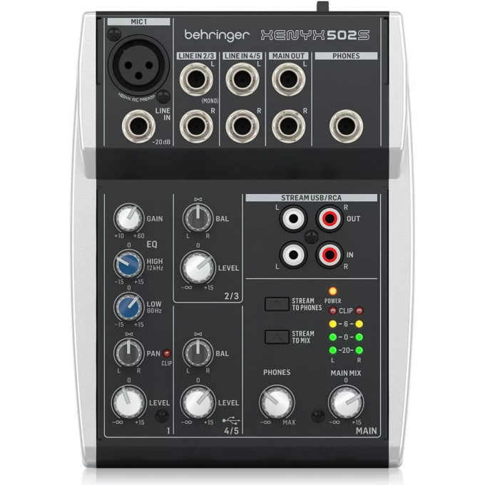 Микшерный пульт BEHRINGER XENYX 502S A181133