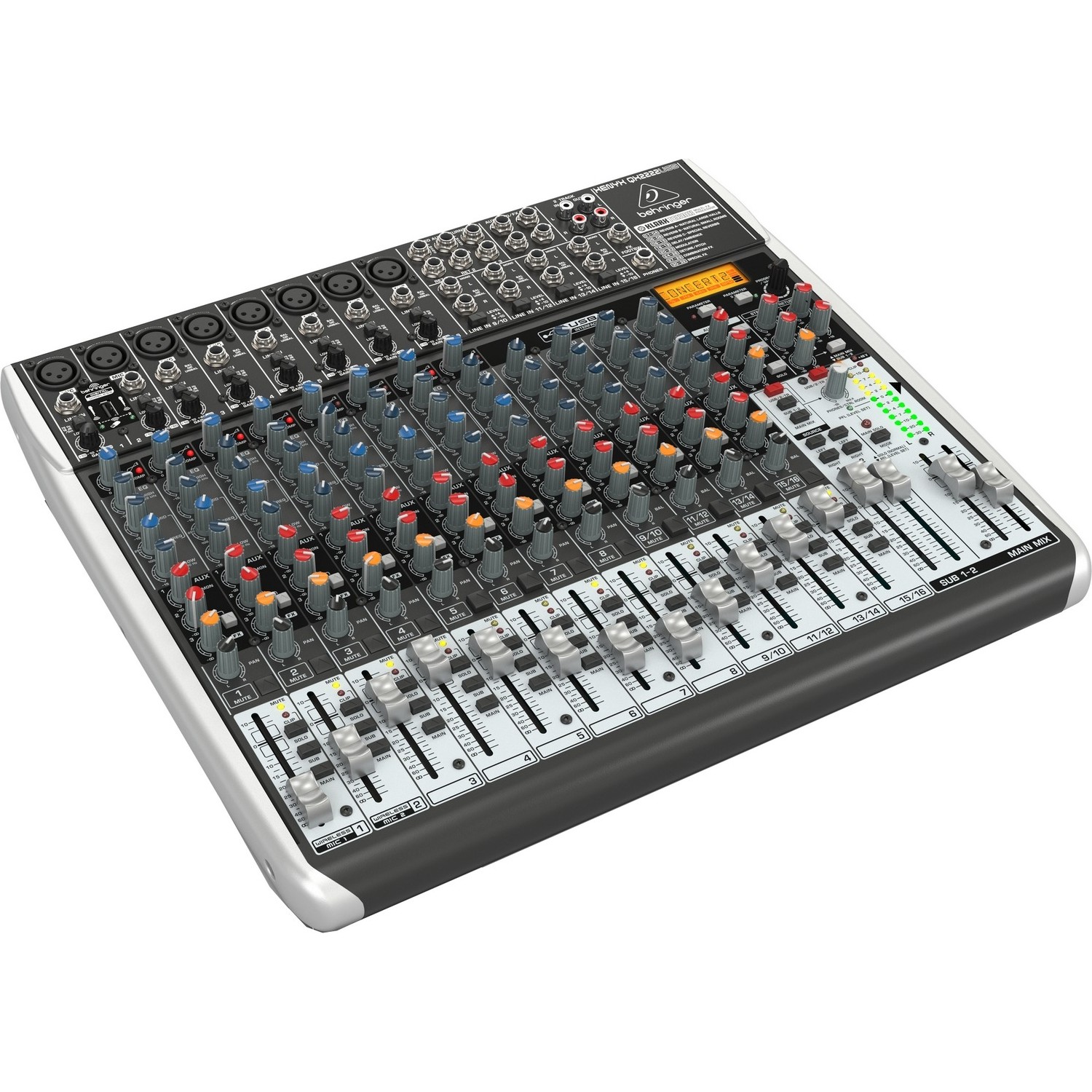 BEHRINGER XENYX QX2222USB A043694. Купить Микшерный пульт на ...