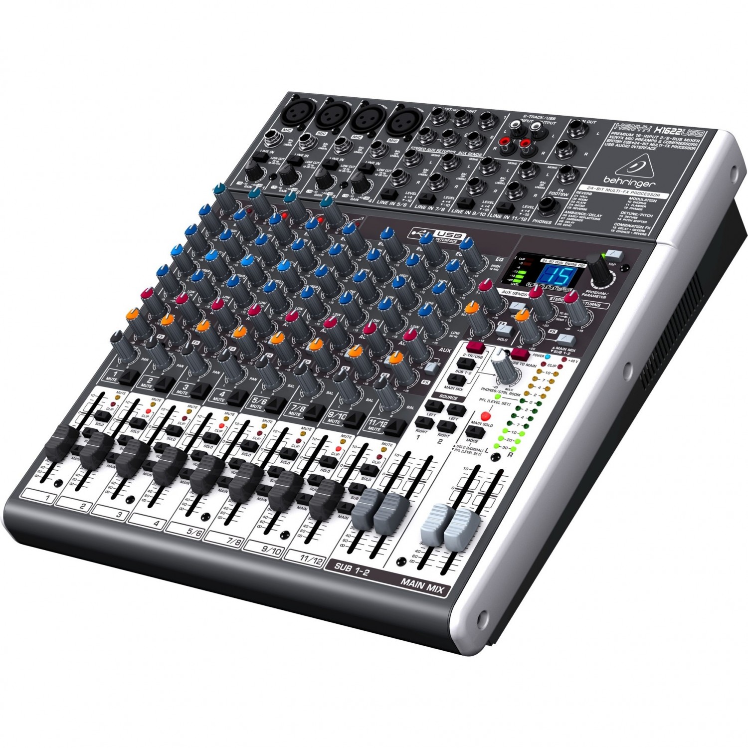 BEHRINGER XENYX X1622USB A042006. Купить Микшерный пульт на Официальном ...