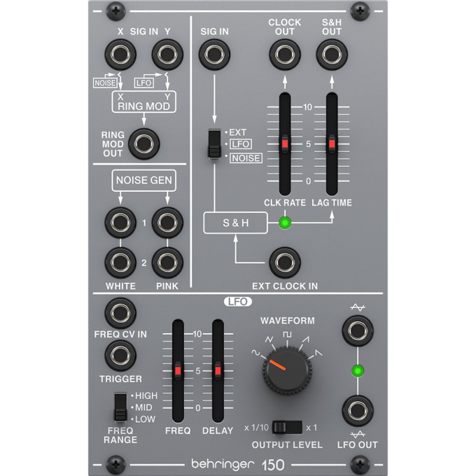 Низкочастотный модулятор BEHRINGER 150 RING MOD/NOISE/S&H/LFO A127483