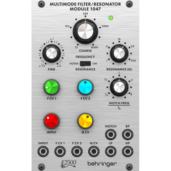 Регулируемый фильтр BEHRINGER 1047 MULTIMODE FILTER / RESONATOR MODULE