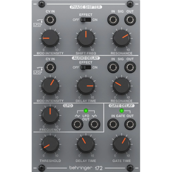 Регулятор фазы, дилей и низкочастотный модулятор BEHRINGER 172 PHASE SHIFTER/DELAY/LFO