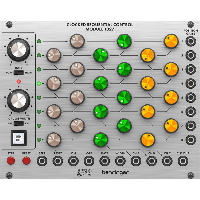 Секвенсор BEHRINGER 1027 CLOCKED SEQUENTIAL CONTROL MODULE A134621