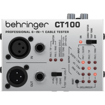 Тестер для кабелей BEHRINGER CT100