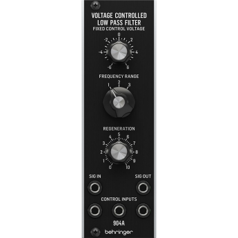 Управляемый напряжением фильтр BEHRINGER 904A VOLTAGE-CONTROLLED LOW PASS FILTER Управляемый напряжением фильтр BEHRINGER 904A VOLTAGE-CONTROLLED LOW PASS FILTER