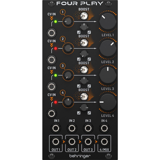 Управляемый напряжением усилитель и микшер BEHRINGER FOUR PLAY A134656